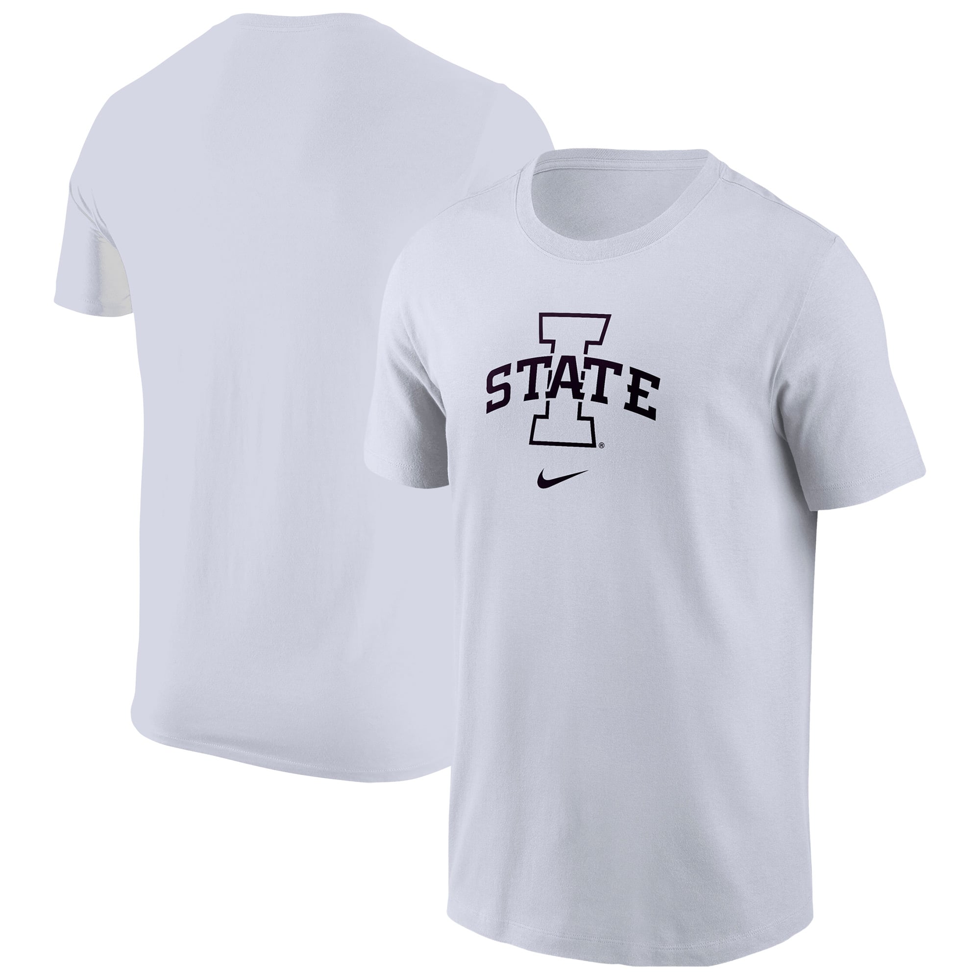 T-shirt Nike blanc pour homme Iowa State Cyclones Core