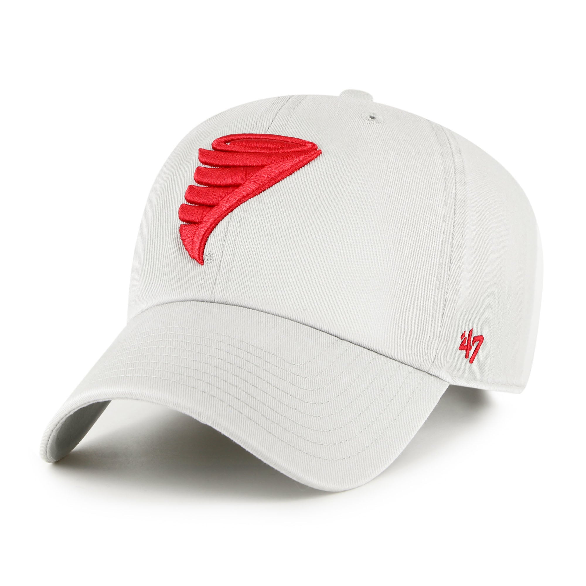 Unisex '47 Gray Iowa State Cyclones Mascot Clean Up Adjustable Hat