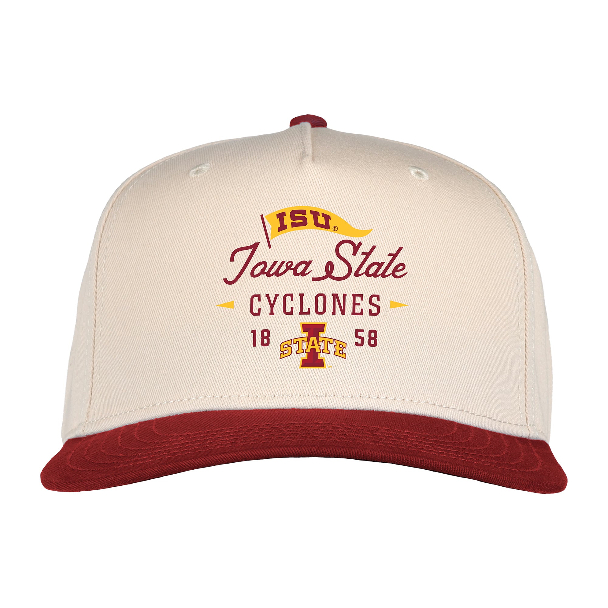 Unisex Ahead Cream Iowa State Cyclones The 1995 Adjustable Hat
