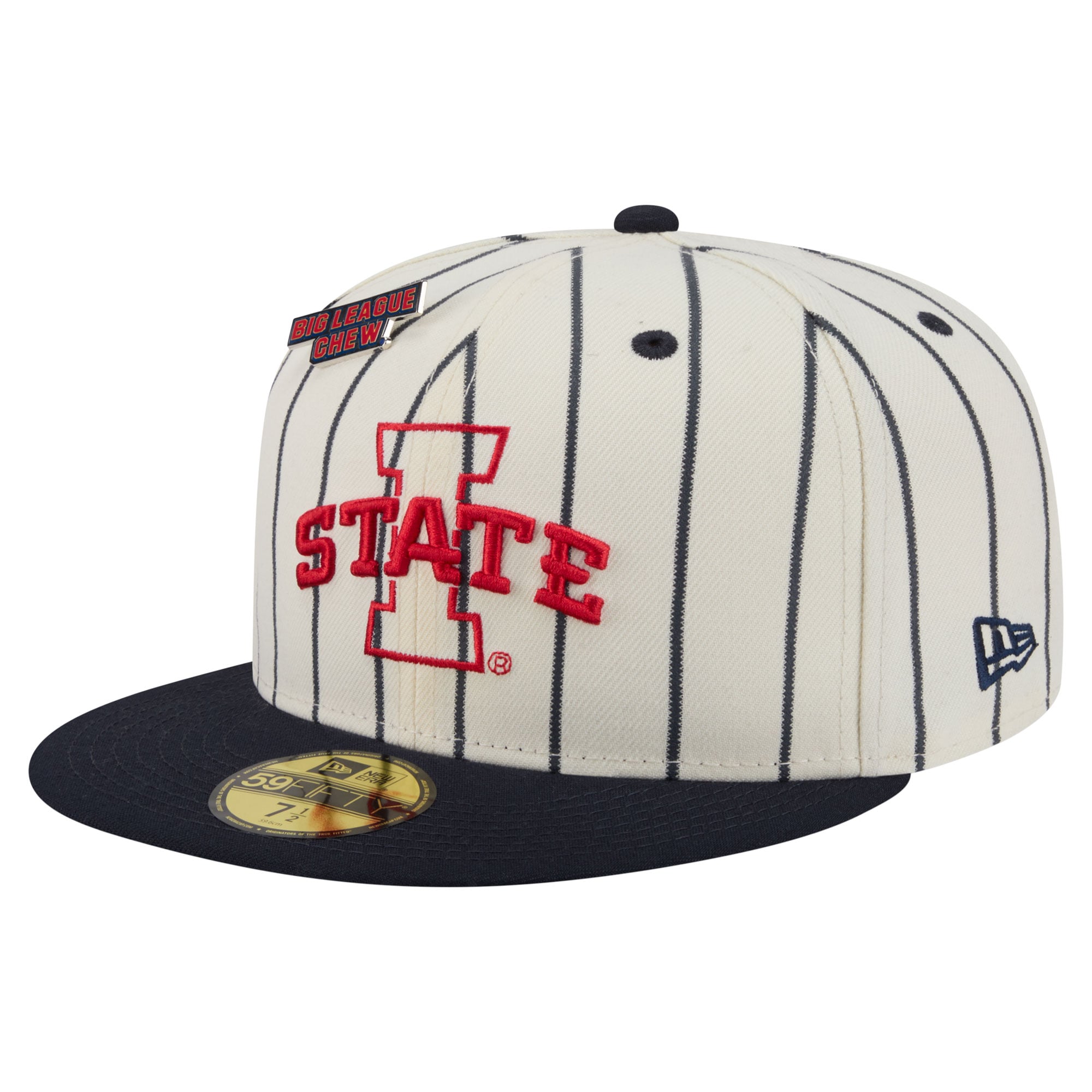 Unisex New Era White Iowa State Cyclones x Big League Chew 59FIFTY Fitted Hat