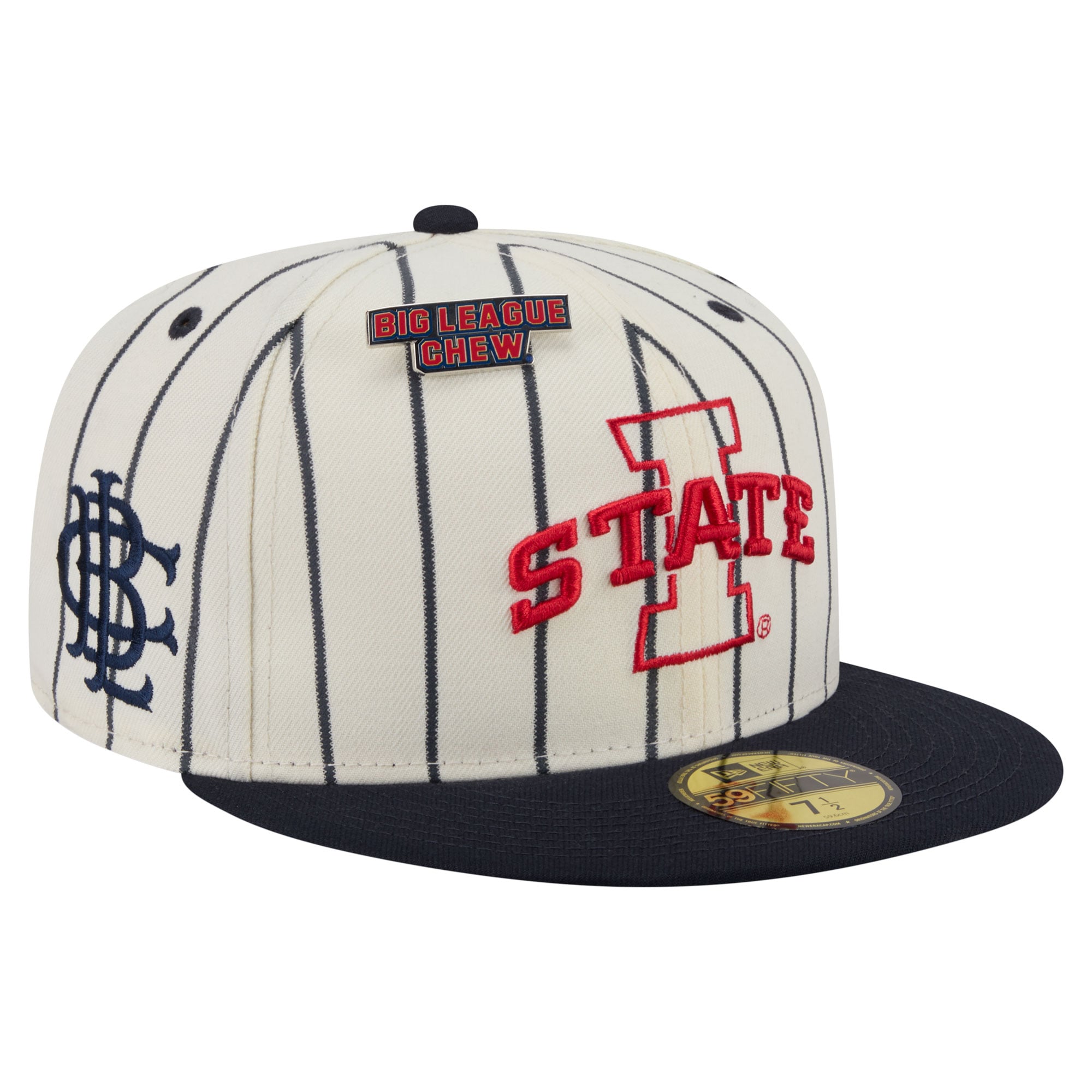 Unisex New Era White Iowa State Cyclones x Big League Chew 59FIFTY Fitted Hat