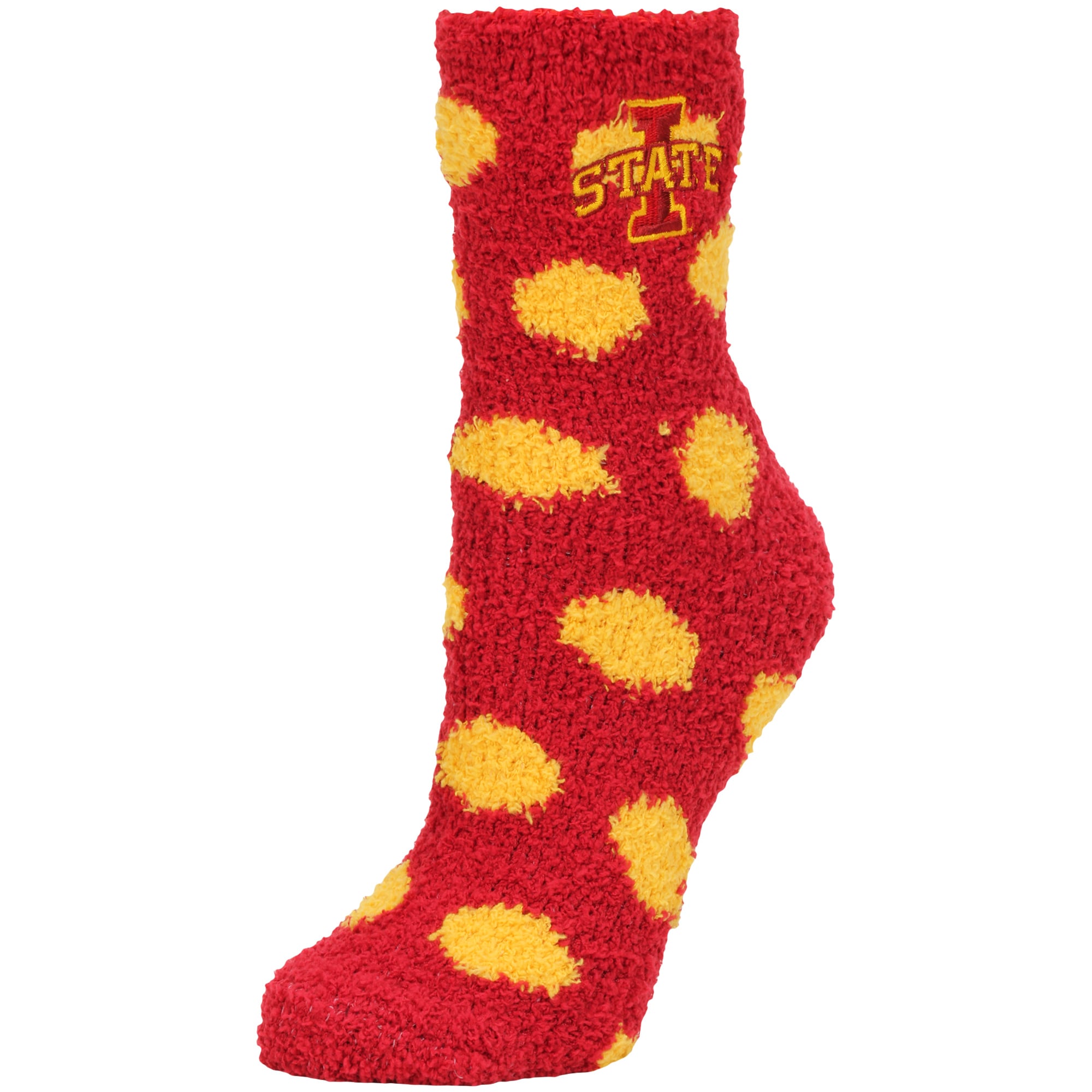 Chaussettes Femme ZooZatz Iowa State Cyclones Plush Dot