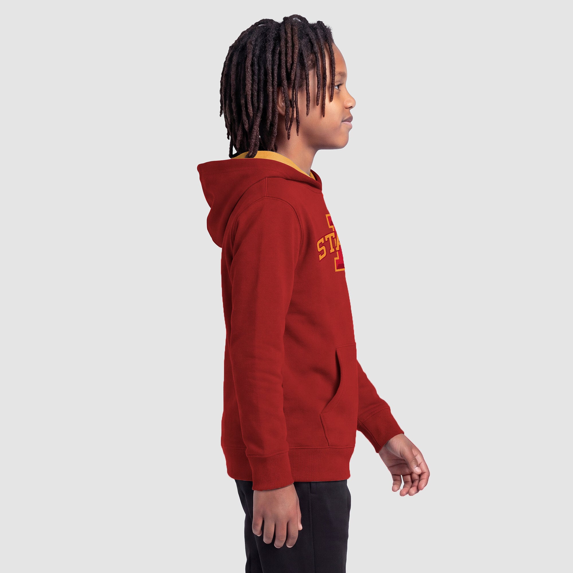 Youth Champion  Cardinal Iowa State Cyclones Fleece Hoodie