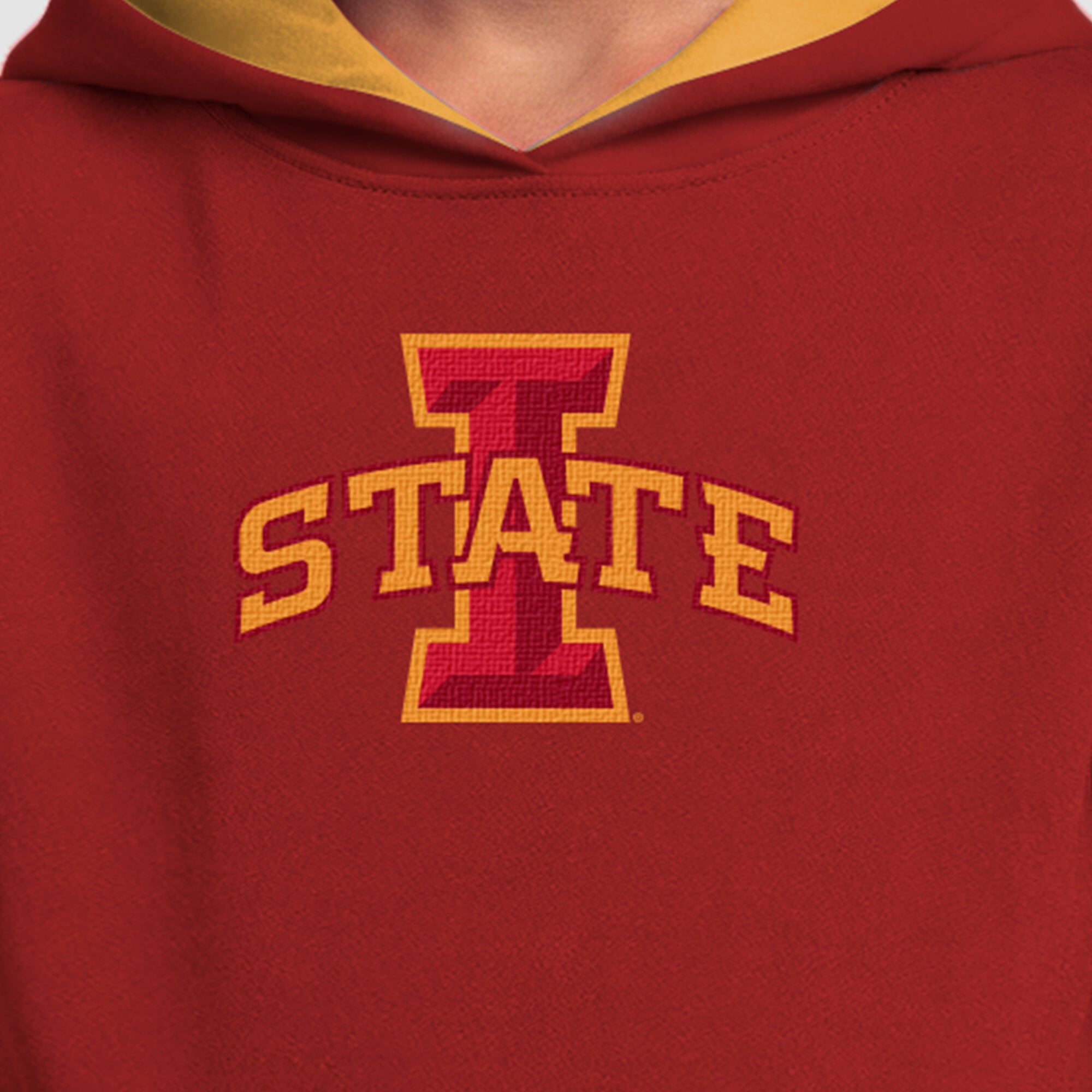 Youth Champion  Cardinal Iowa State Cyclones Fleece Hoodie