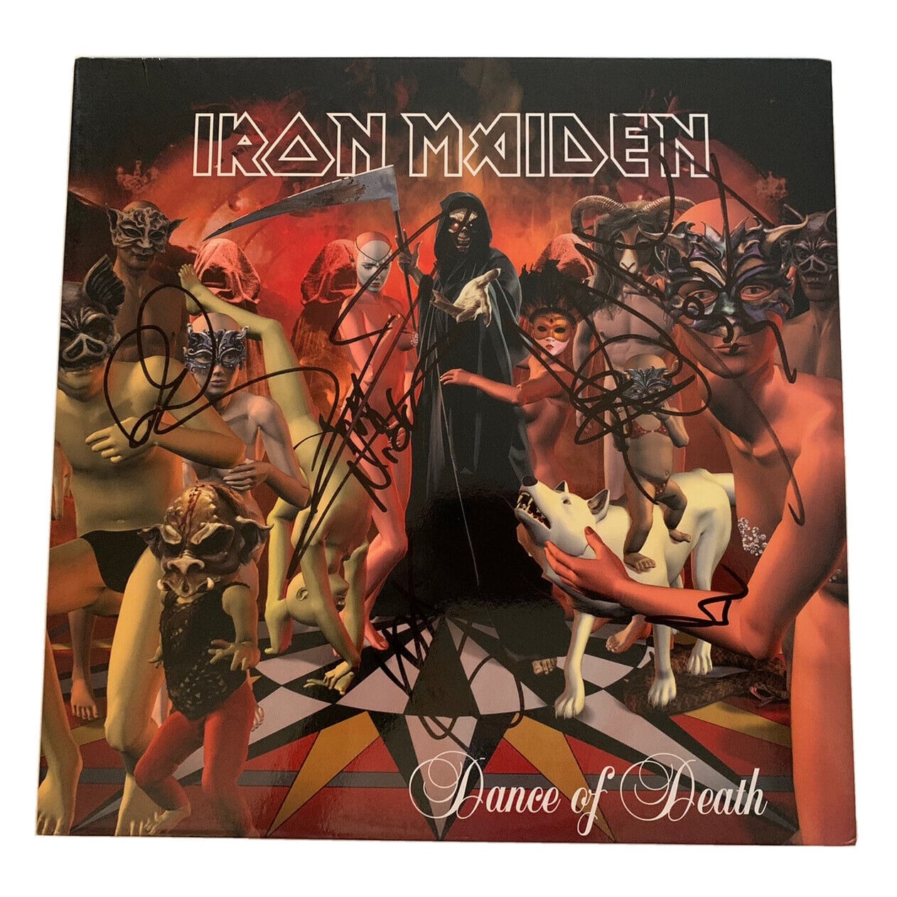 Iron Maiden Dance Of Death Album Cover