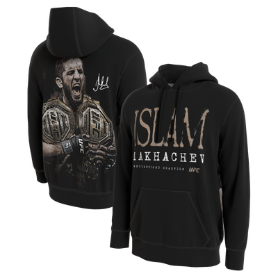 Islam Makhachev ProSphere UFC Welterweight Champion Hoodie - Black
