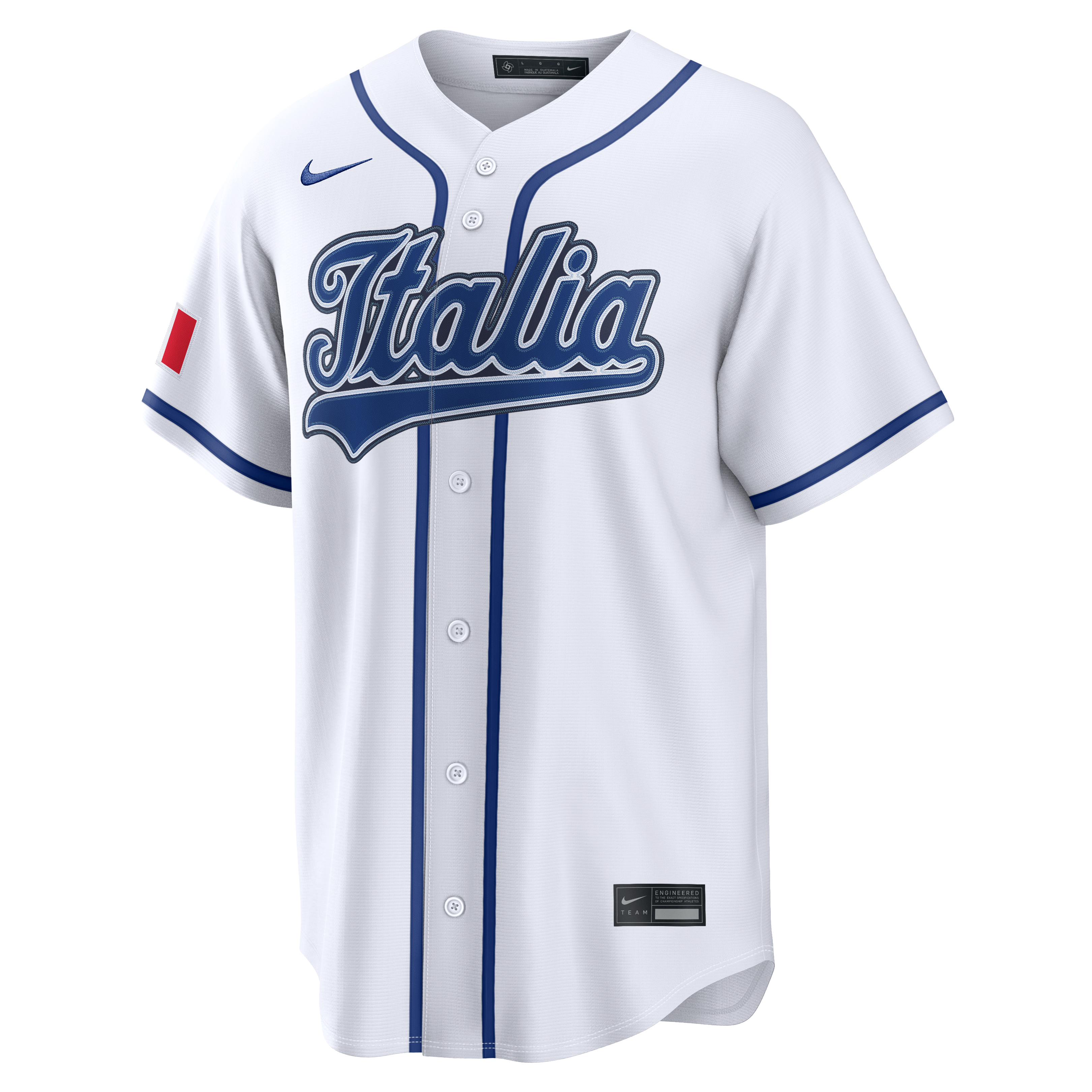 Men's Nike Vinnie Pasquantino White Italy Baseball 2026 World Classic Home Stadium Jersey
