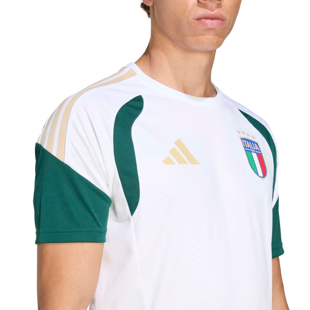 イタリア代表 adidas トレーニングジャージ - ホワイト
