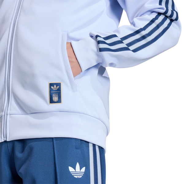 イタリア代表 adidas オリジナルス トラックトップ - ブルー