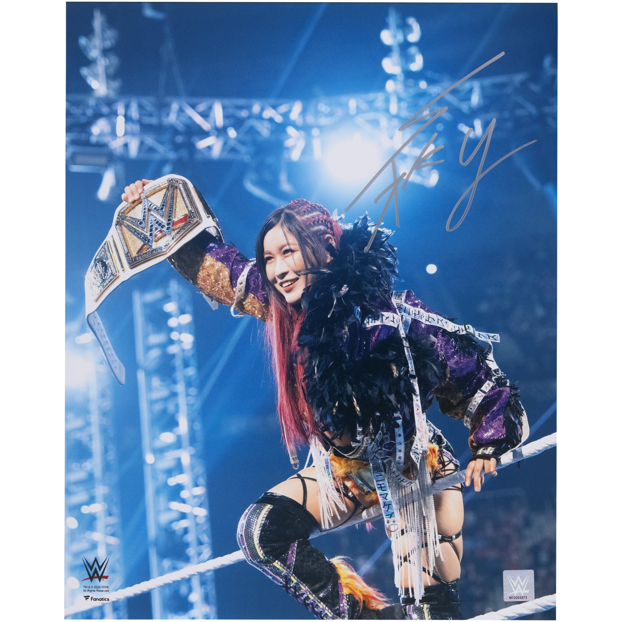 IYO SKY WWE Autographed 16