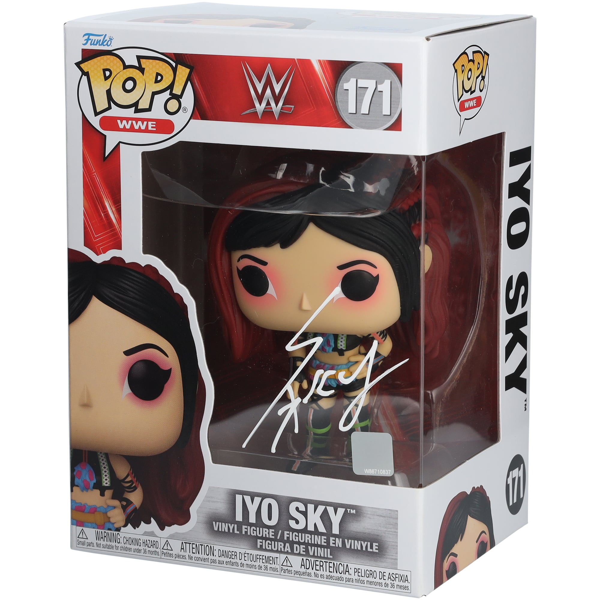 IYO SKY WWE Autographed #171 Fanatics Exclusive Funko Pop! Figurine