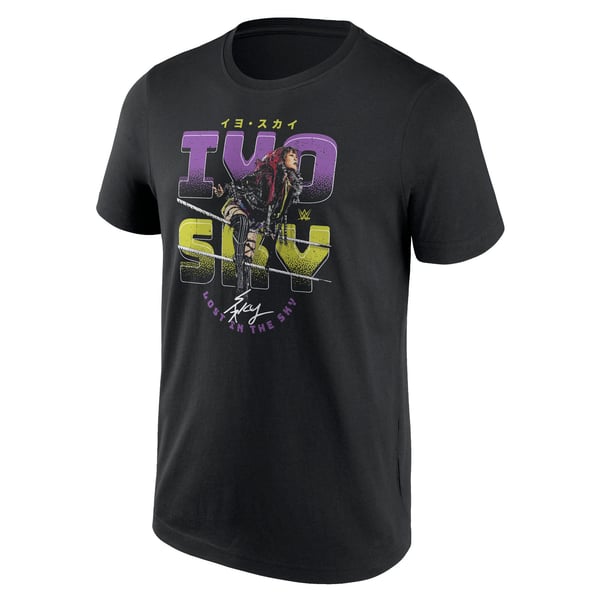 WWE Iyo Sky Ropes T-Shirt - Black - Mens
