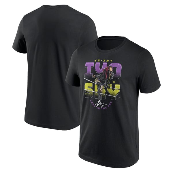 WWE Iyo Sky Ropes T-Shirt - Black - Mens