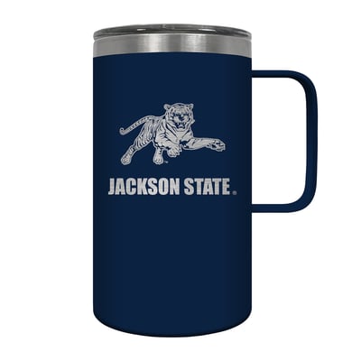 Jackson State Tigers 18oz. Mascot Logo Hustle Travel Mug
