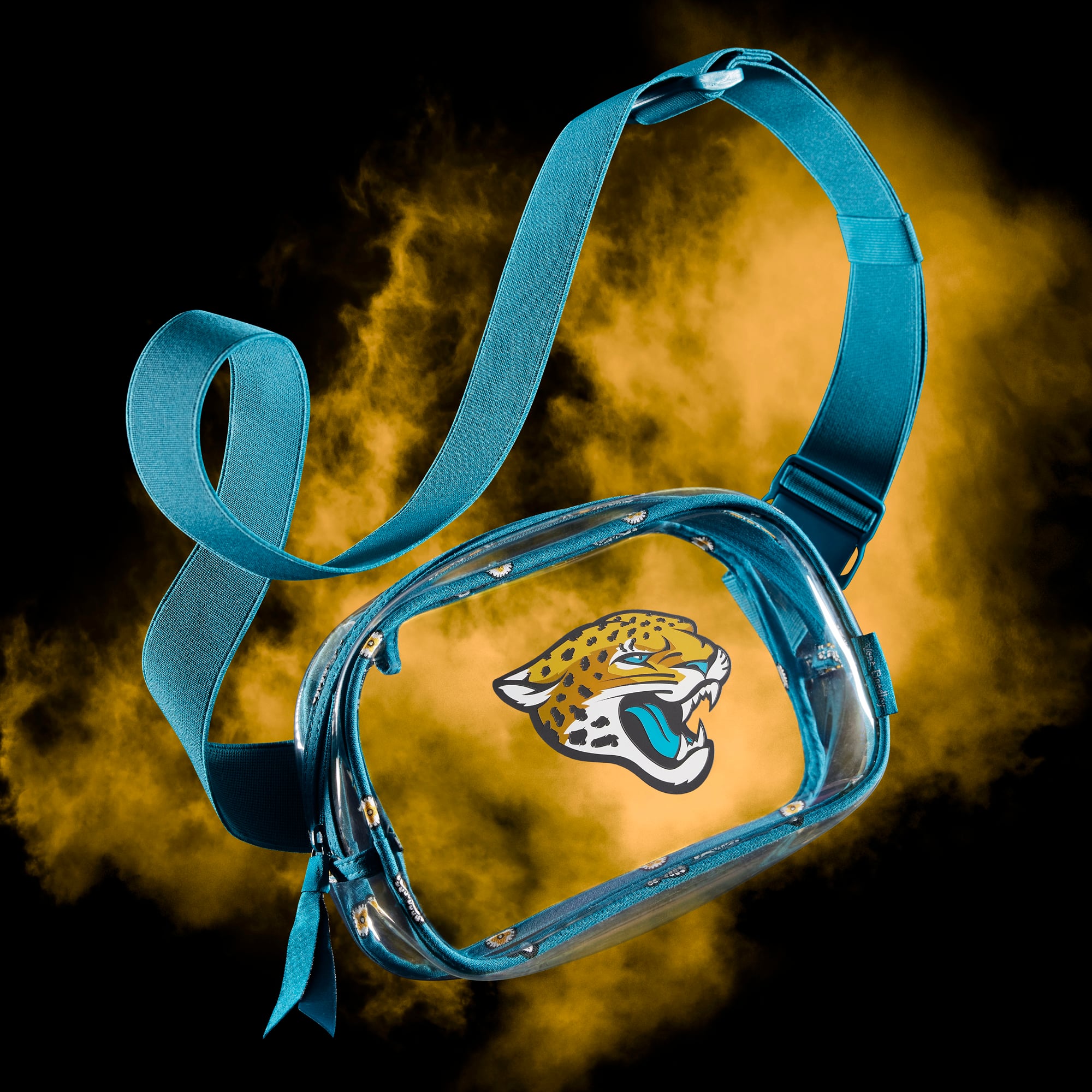 Jacksonville Jaguars Vera Bradley Clear Small-Belt Bag