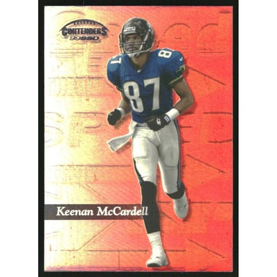 1999 Playoff Contenders SSD Speed Red #80 Keenan McCardell