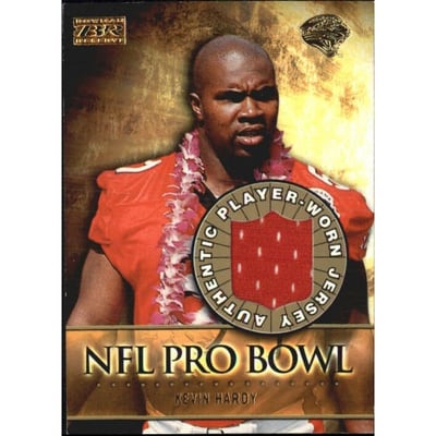 2000 Bowman Reserve Pro Bowl Jerseys #PBKH Kevin Hardy