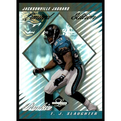 2000 Leaf Limited Limited Series #341 T.J. Slaughter