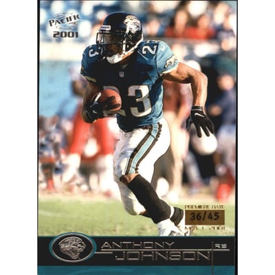 2001 Pacific Premiere Date #193 Anthony Johnson