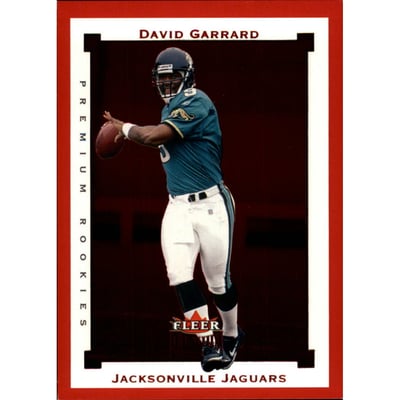 2002 Fleer Premium Star Ruby #150 David Garrard