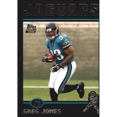 2004 Topps Black #314 Greg Jones