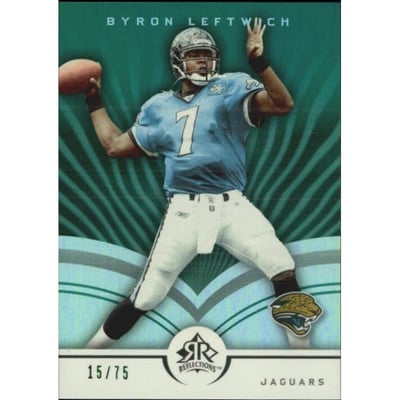 2005 Reflections Green #43 Byron Leftwich