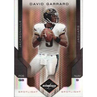 2007 Leaf Limited Bronze Spotlight #46 David Garrard