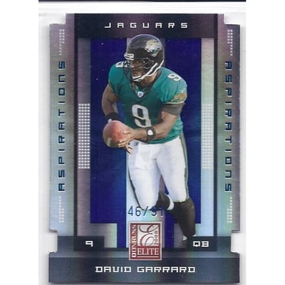 2008 Donruss Elite Aspirations #45 David Garrard/91