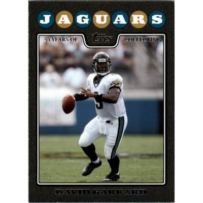 2008 Topps Black #8 David Garrard