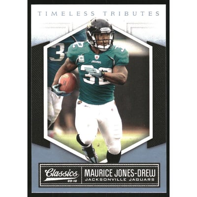 2010 Classics Timeless Tributes Platinum #46 Maurice Jones-Drew