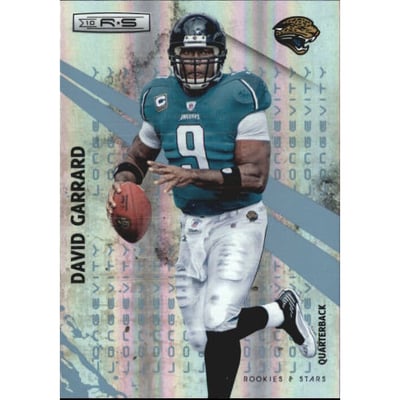2010 Rookies and Stars Longevity Parallel Platinum #66 David Garrard