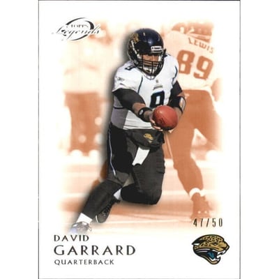 2011 Topps Legends Orange #155 David Garrard