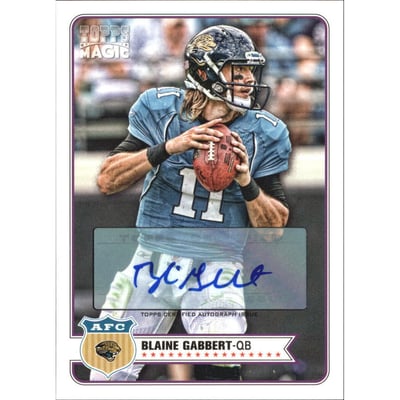 2012 Topps Magic Autographs #207 Blaine Gabbert