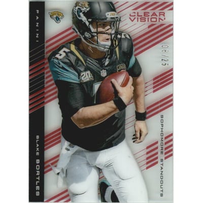 2015 Panini Clear Vision Red #71 Blake Bortles SS