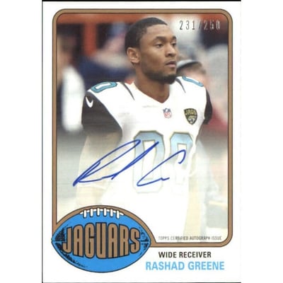 2015 Topps '76 Autographs #76ARG Rashad Greene/250