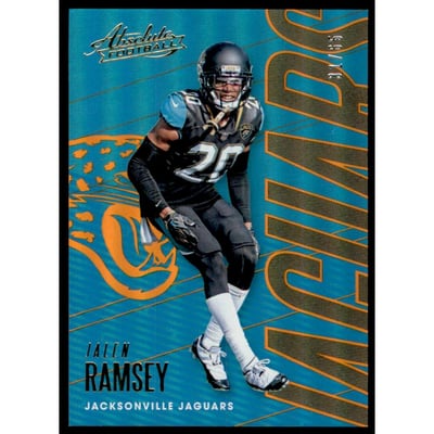 2018 Absolute Spectrum Orange #48 Jalen Ramsey