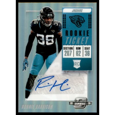 2018 Panini Contenders Optic #189 Ronnie Harrison AU RC