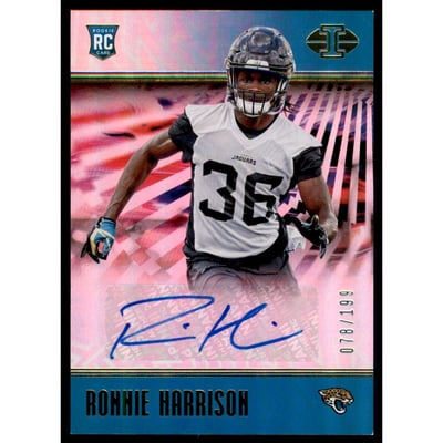 2018 Panini Illusions #164 Ronnie Harrison AU/199 RC