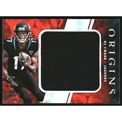 2018 Panini Origins Rookie Jumbo Jerseys Orange #RJJ14 D.J. Chark