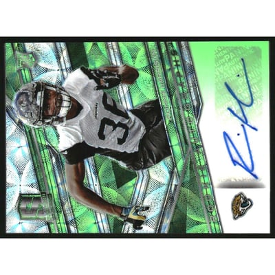 2018 Panini Spectra Neon Green #189 Ronnie Harrison AU