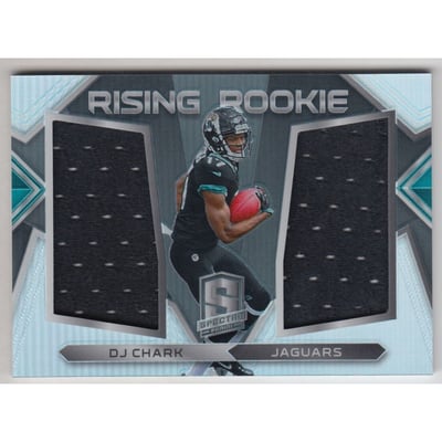 2018 Panini Spectra Rising Rookie Materials #16 D.J. Chark Jr.