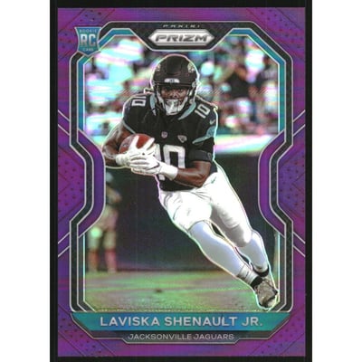 2020 Panini Prizm Prizms Purple #350 Laviska Shenault Jr.