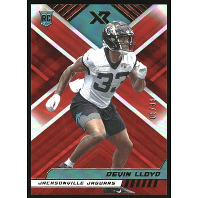 2022 Panini XR Orange #168 Devin Lloyd