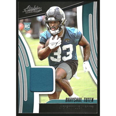 2025 Absolute Absolute Rookie Materials #3 Bhayshul Tuten