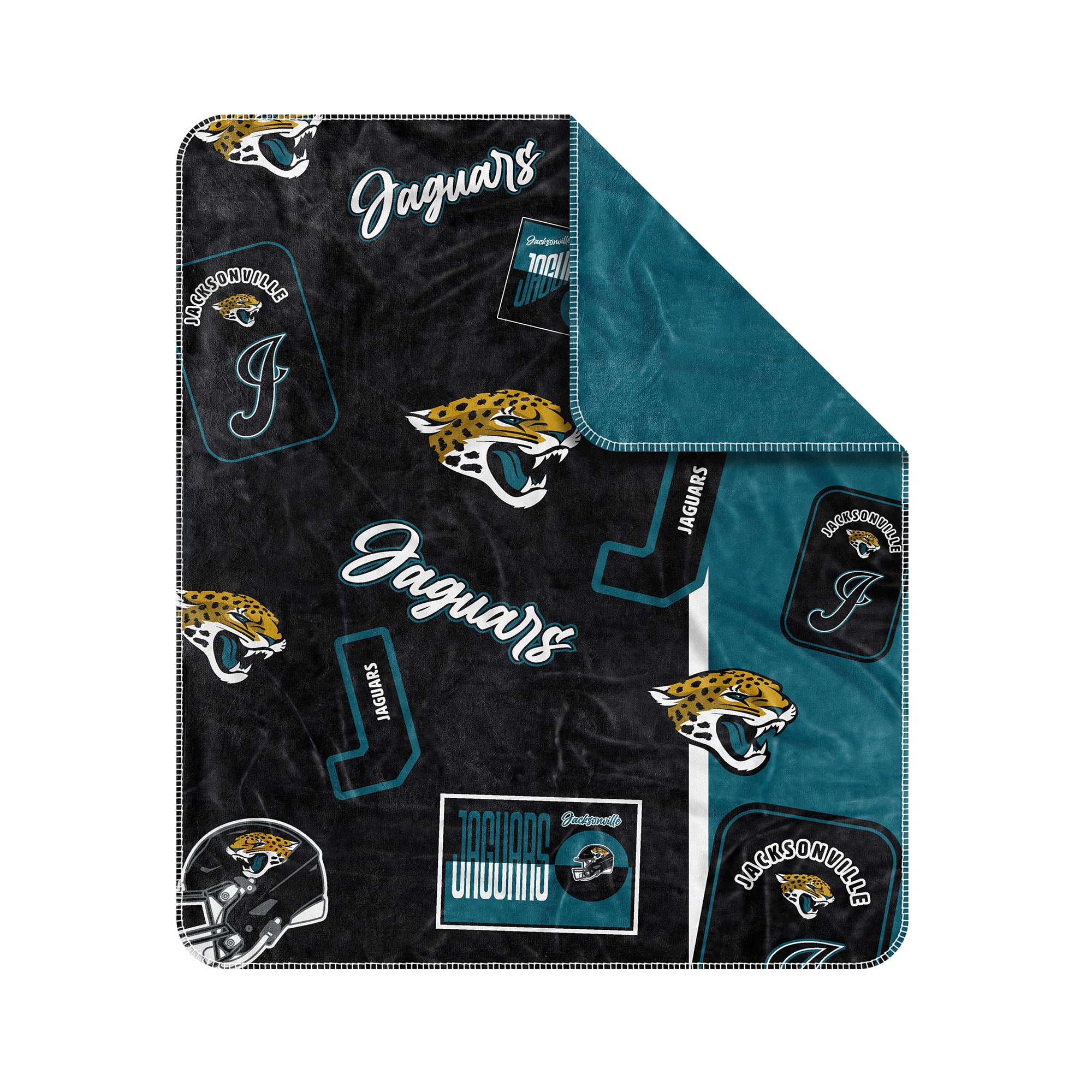 Jacksonville Jaguars 50” x 60” Dream Weave Throw Blanket