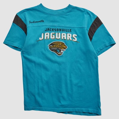 Jacksonville Jaguars NFL 2000s T-shirt - Blue - Yth L by Fanatics Real Vintage