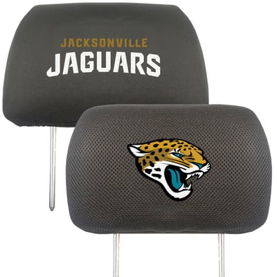 Jacksonville Jaguars Logo Brands Car Head Rest Cover