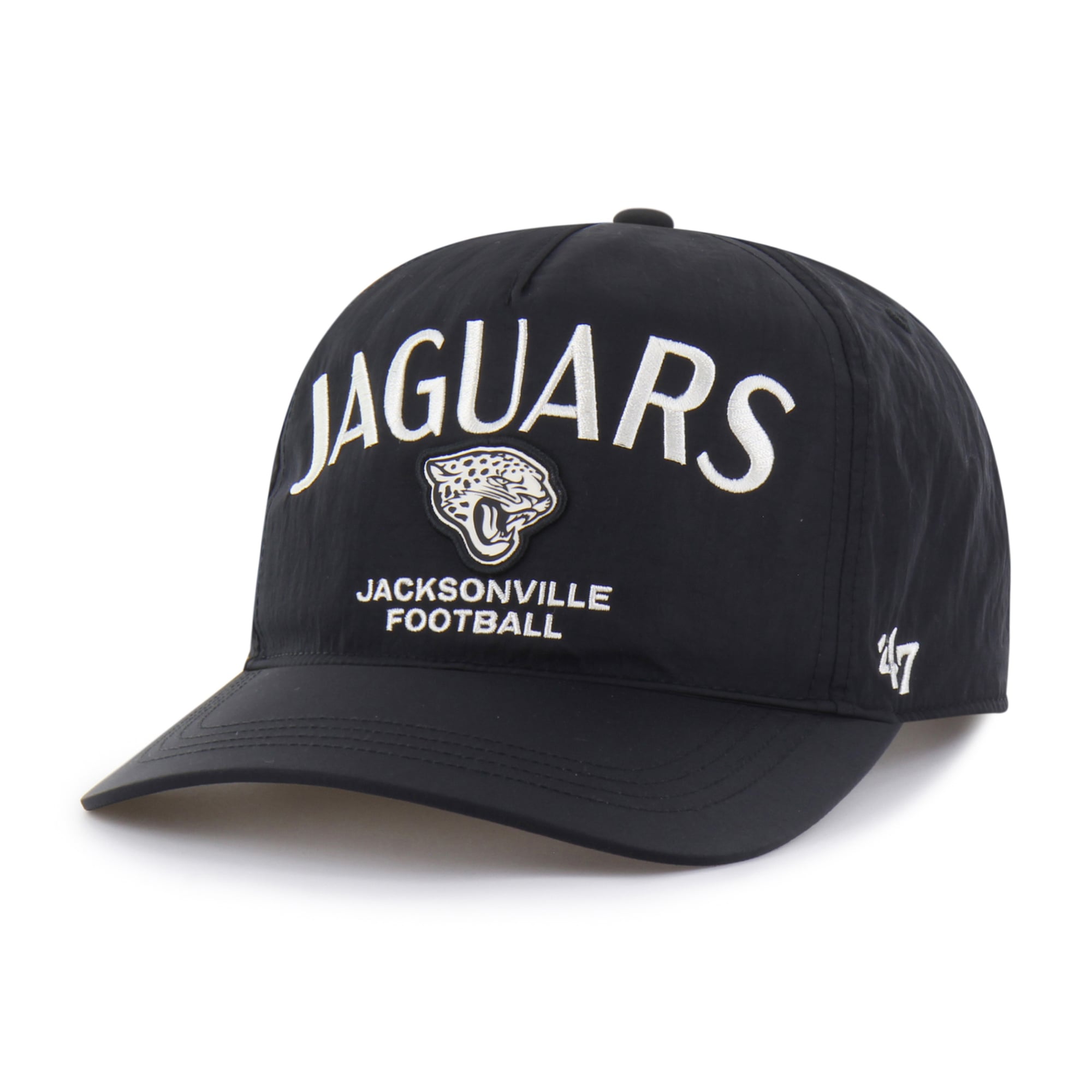 Men's '47 Black Jacksonville Jaguars Modernia Hitch Adjustable Hat