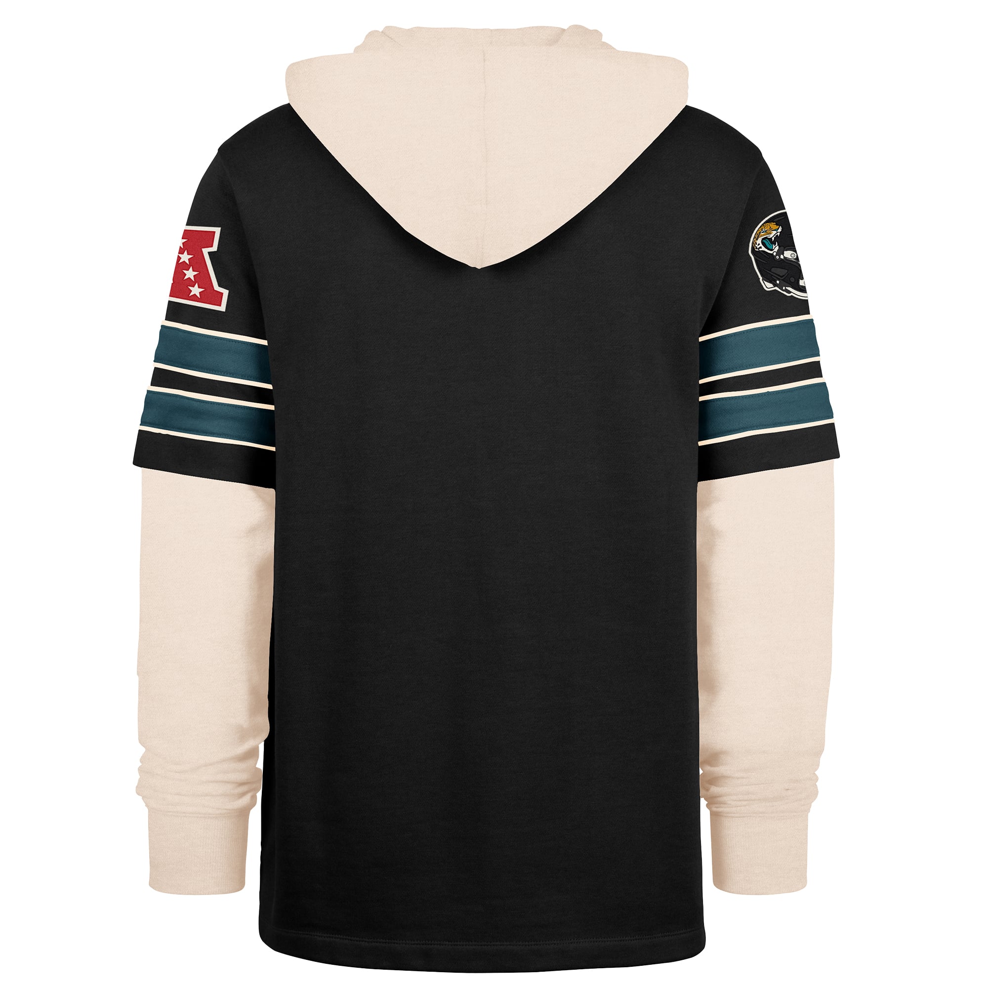 Sweat à capuche noir « 47 » pour homme des Jaguars de Jacksonville, Split Zone Cornerback Duo