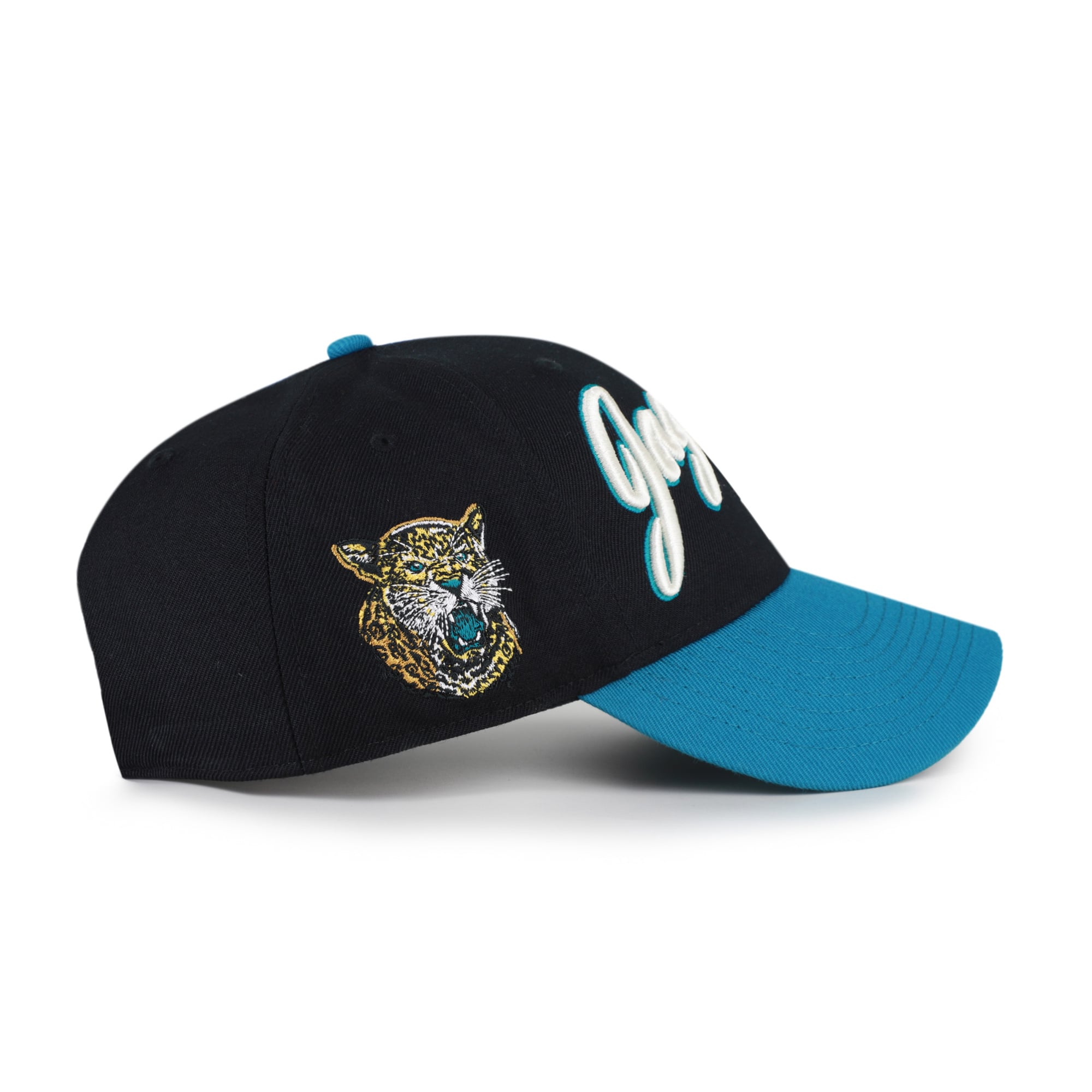 Men's '47 Black Jacksonville Jaguars Throwback MVP Adjustable Hat